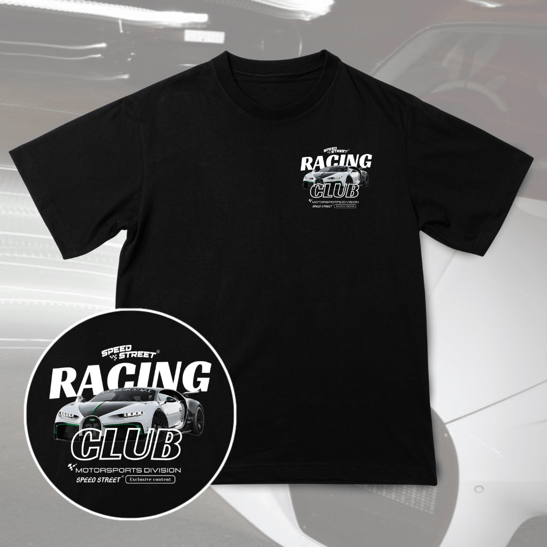 Camiseta Oversized - Bugatti Racing Club