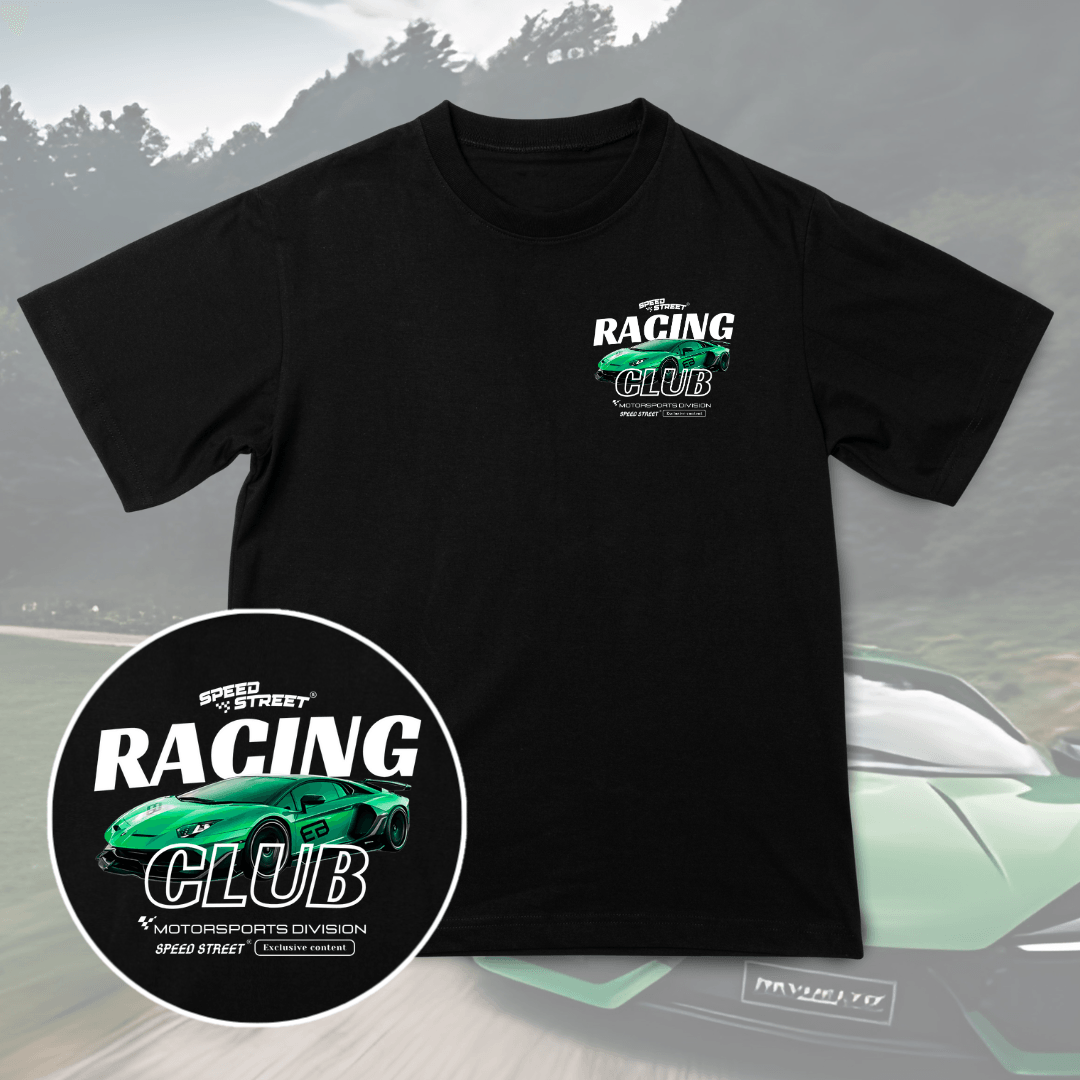 Camiseta Oversized - Lamborghini Racing Club