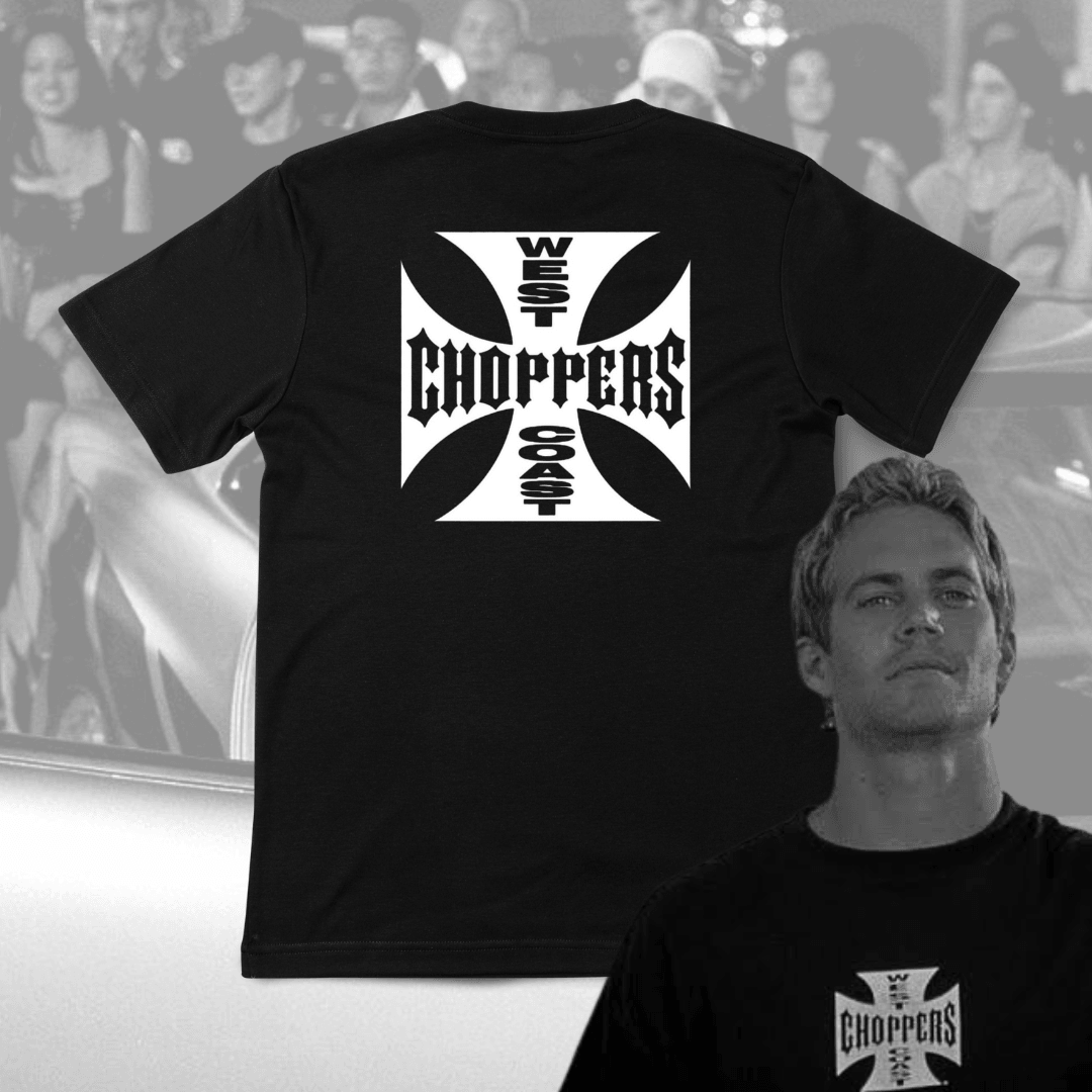 Camiseta Oversized West Coast Choppers - Brian O’Conner