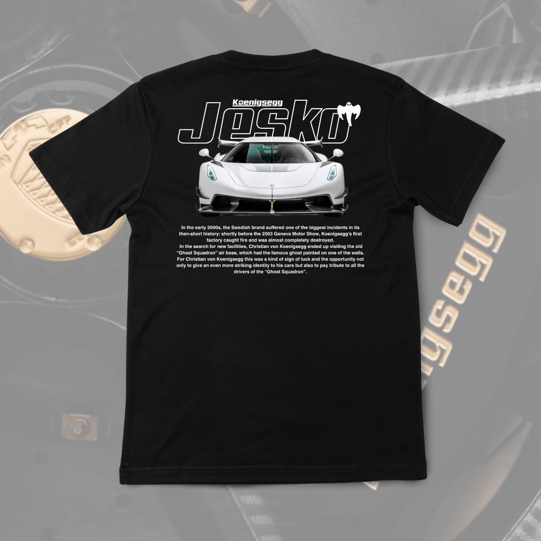 Camiseta Oversized Koenigsegg - Jesko Ghost